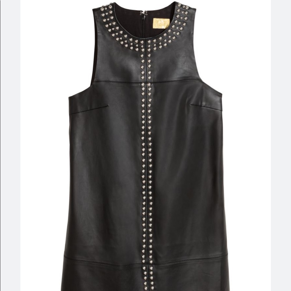 NWT H&M Faux Studded Mini Dress